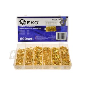 Geko Sada automobilových káblových konektorov 600ks G02829