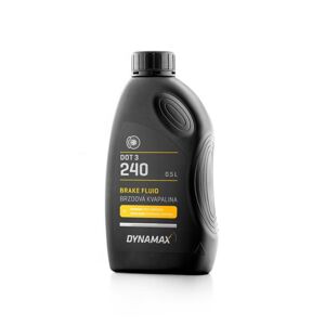 DYNAMAX Brzdová kvapalina DOT3 240 0,5L