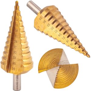 Resser Sada stupňových vrtákov, 4-20mm, 4-32mm, 4-12mm, 07-2003
