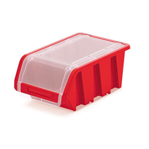 Prosperplast Uzatvárateľný plastový box 195x120x90mm Red