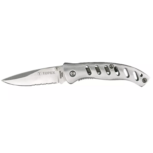Topex Vreckový nôž, čepeľ 80 mm, skladací 98Z105