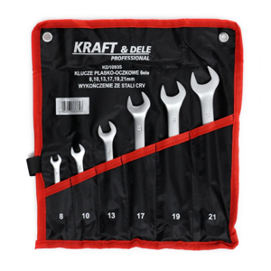 Kraft&Dele Sada očko-vidlicových kľúčov 6ks KD10935