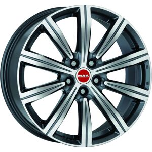 Mak BIRMINGHAM farba: GUN MET-MIRROR FACE 8.5x19 5x108 ET45 GUN MET-MIRROR FACE