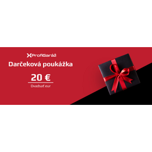 Darčeková poukážka vo výške 20€