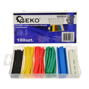 Geko Zmršťovacie bužírky farebné 100ks G02823